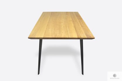 Table of natural oak tabletop to dining room VITA II