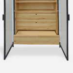 Witryna biała do salonu CARLA II