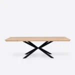 Stół dębowy loft na metalowych nogach DEVON (5)