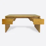 Modern oak desk for office DAVOS