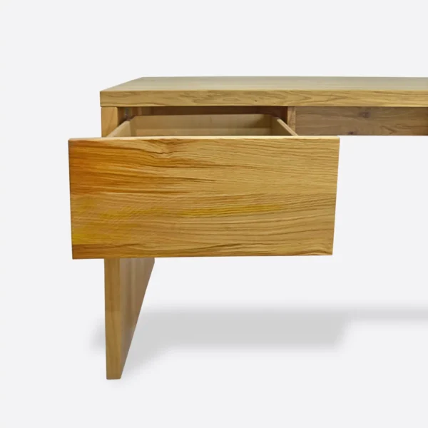 Modern oak desk for office DAVOS