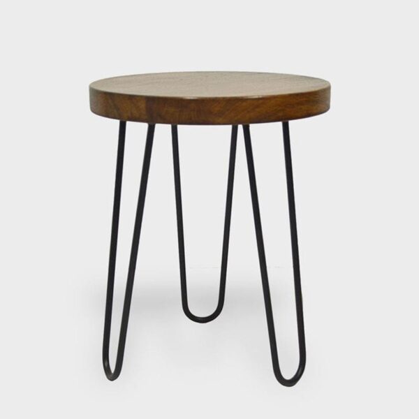 Industrial wooden stool to dining room living room LOFT