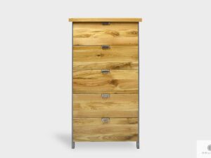 Oak high dresser with drawers to living room HUGON I