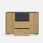 Modern design dresser of wood with drawers to living room CARLA - Image 6