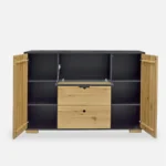 Modern design dresser of wood with drawers to living room CARLA - Image 7