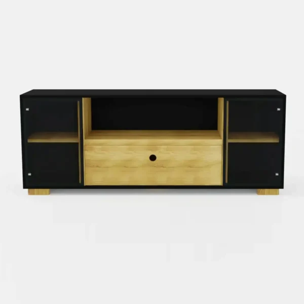 Modern wooden TV cabinet CARLA