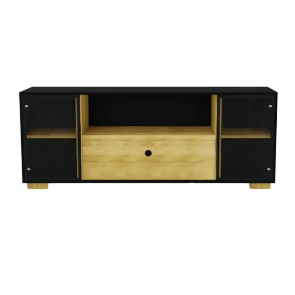 Modern wooden TV cabinet CARLA