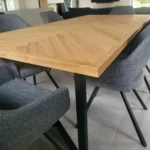 GOVER table herringbone table - realization