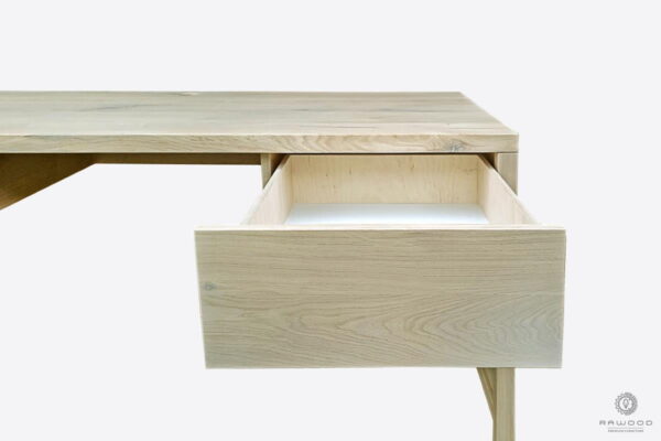 Oak desk with drawers for size to office DAVOS