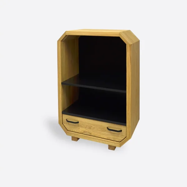 Designer modern oak chest of drawers for the living room OMNIS II