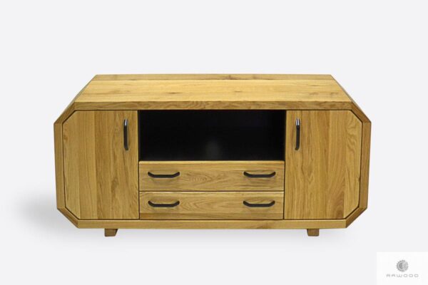 Design modern oak TV cabinet to living room OMNIS II