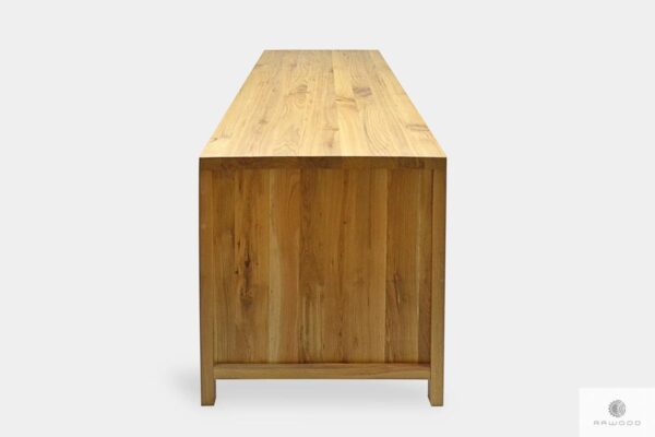 Solid oak desk for order to office DAVOS II