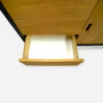 Oak TV cabinet with drawers modern DENIS II