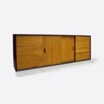 Oak TV cabinet with drawers modern DENIS II