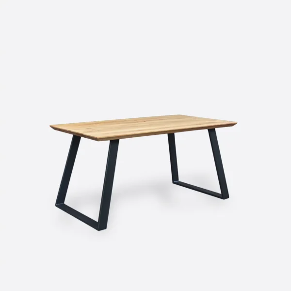 Loft table with oak top for living room and dining room SERSO II
