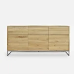Dębowa nowoczesna komoda do salonu MERIS III