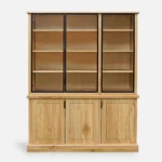 kredens z litego drewna do salonu jadalni MARINO