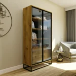 Witryna szklana nowoczesna MERIS II - wizualizacja