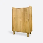 Oak bar for alcohols for the living room of the office NESS