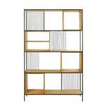 Industrial bookcase for the living room (1)