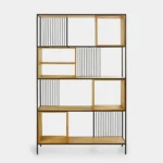 Industrial bookcase for the living room (1)