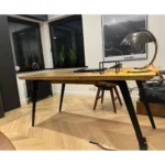 Biurko VITA III z szufladą podblatową olej dąb antyczny (4)