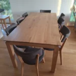 dębowy stół DANTE 195x100+2 lakier naturalny mat (2)(1)