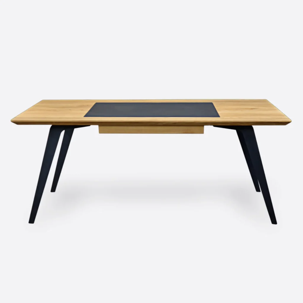 biurko z dębowym blatem VITA III