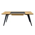 biurko z dębowym blatem VITA III