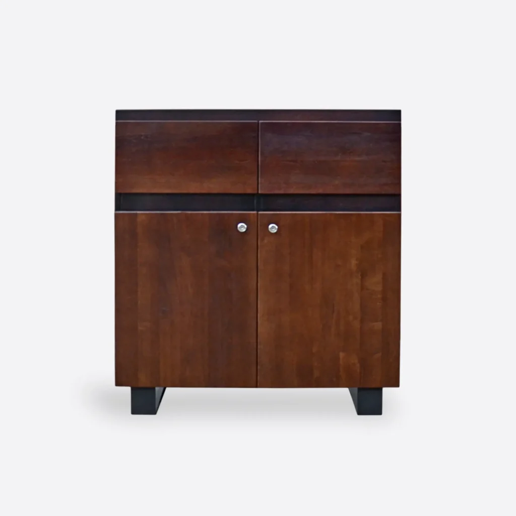 Oak chest of drawers in rustic DELIO I