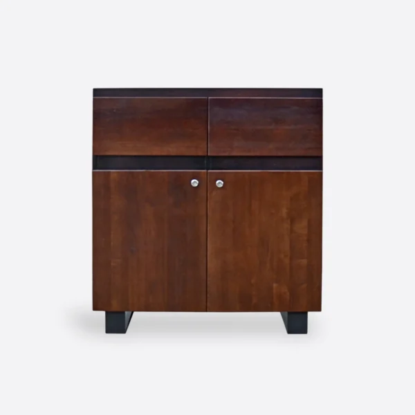 Oak chest of drawers in rustic DELIO I
