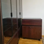 DELIO I chest of drawers with display cabinets - realization