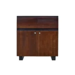 Oak chest of drawers in rustic DELIO I