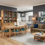 stół dębowy rozkładany DANTE kredens MARINO