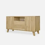 Dębowa szafka rtv pod telewizor NESS