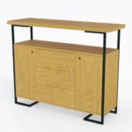 Solid wood wooden chest of drawers for the living room of the bedroom OLIMPIA