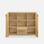 Oak chest of drawers on legs to living room DAVOS - Image 6