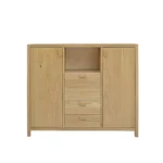 Oak chest of drawers on legs to living room DAVOS - Image 8