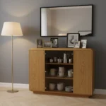 duża dębowa komoda barek CARMEN 2