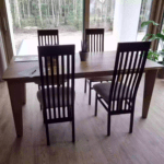 Designer fold-out table for the dining room MOVA