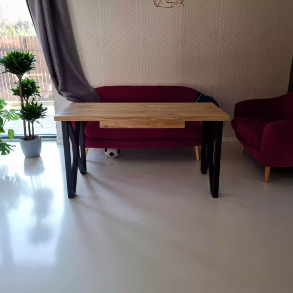 Nowoczesne biurko dębowe z szufladą na wymiar GORAN