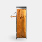 Solid wood alcohol bartender assistant for living room