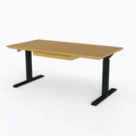 Biurko drewniane z regulacją wysokości COLIN