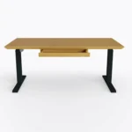 Biurko drewniane z regulacją wysokości COLIN