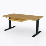 Biurko drewniane z regulacją wysokości COLIN