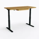 Biurko drewniane z regulacją wysokości COLIN