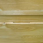 Solidna dębowa komoda z litego drewna i metalu do salonu DELIO