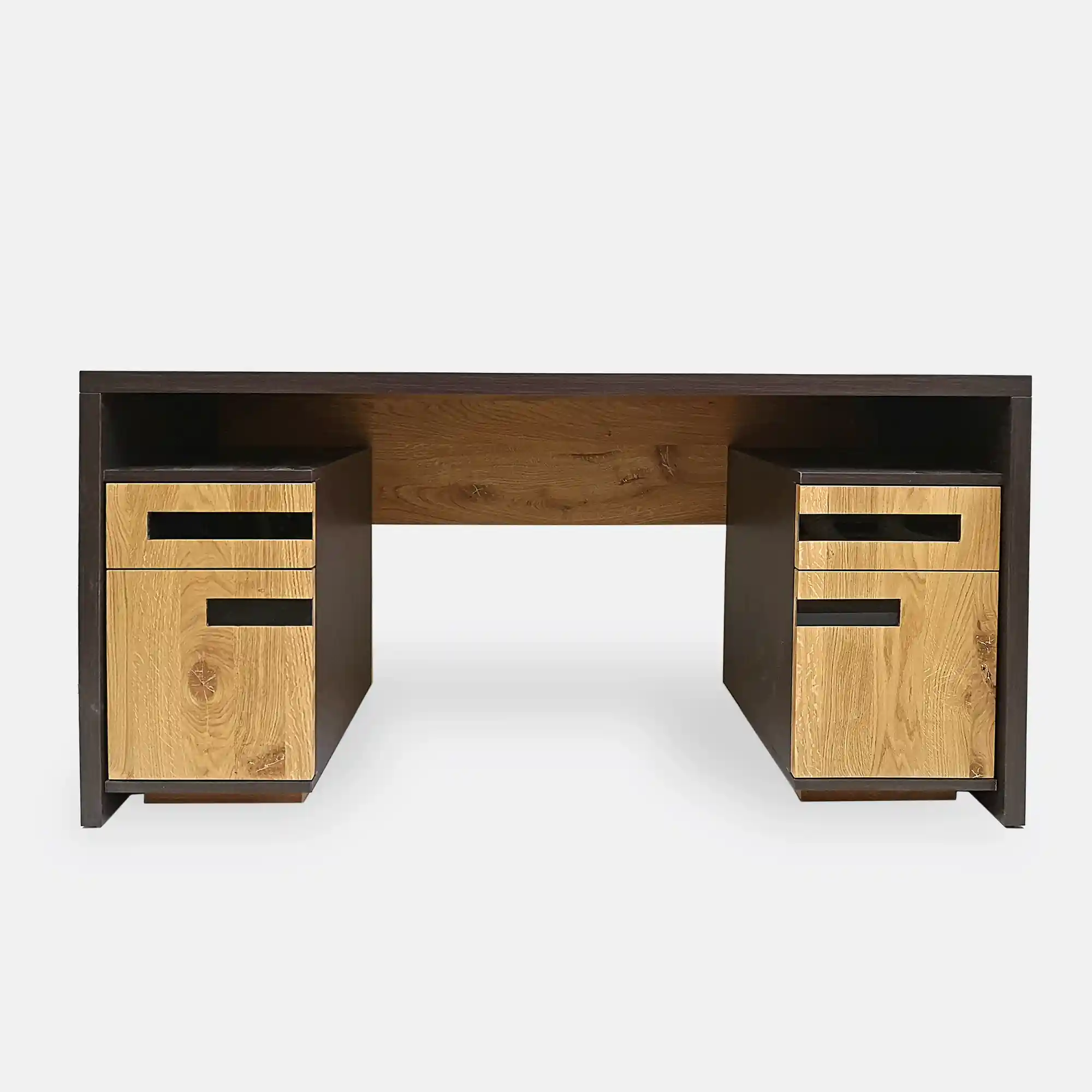 Modern oak desk made of solid wood for the office LAGOS