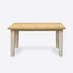 Wooden oak dining table BIANCO table made of solid wood to size