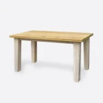 Wooden oak dining table BIANCO table made of solid wood to size